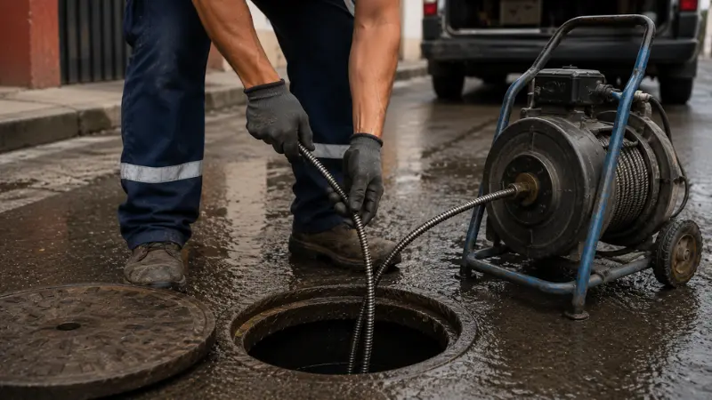 Desazolve urgente de drenajes CDMX